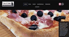 Desktop Screenshot of pizzeriailgaleone.com